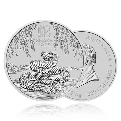 10kg Silver Coin 2025 Year of the Snake - Perth Mint