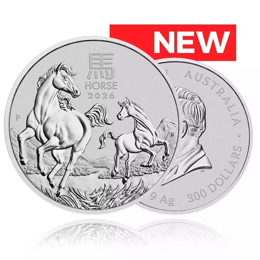 10kg Silver Coin 2026 Year of the Horse - Perth Mint