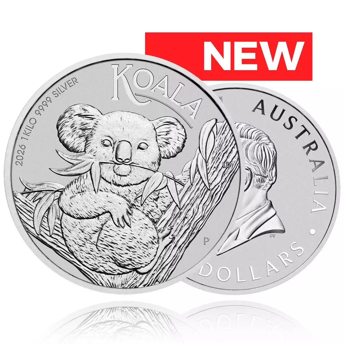 1kg Silver Coin 2026 Koala - Perth Mint