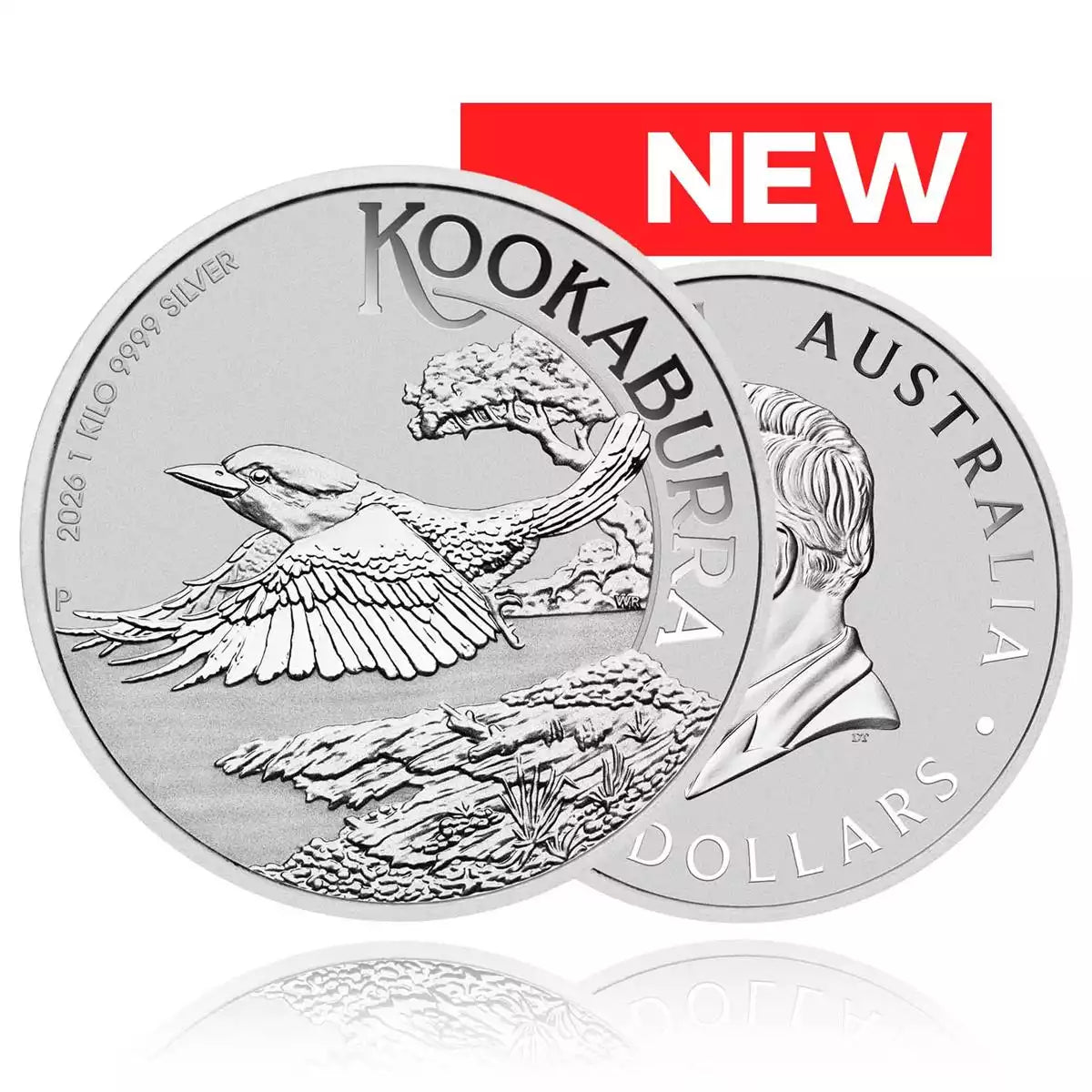 1kg Silver Coin 2026 Kookaburra - Perth Mint