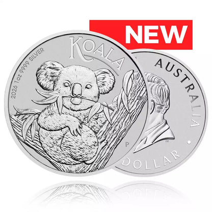 1oz Silver Coin 2026 Koala - Perth Mint