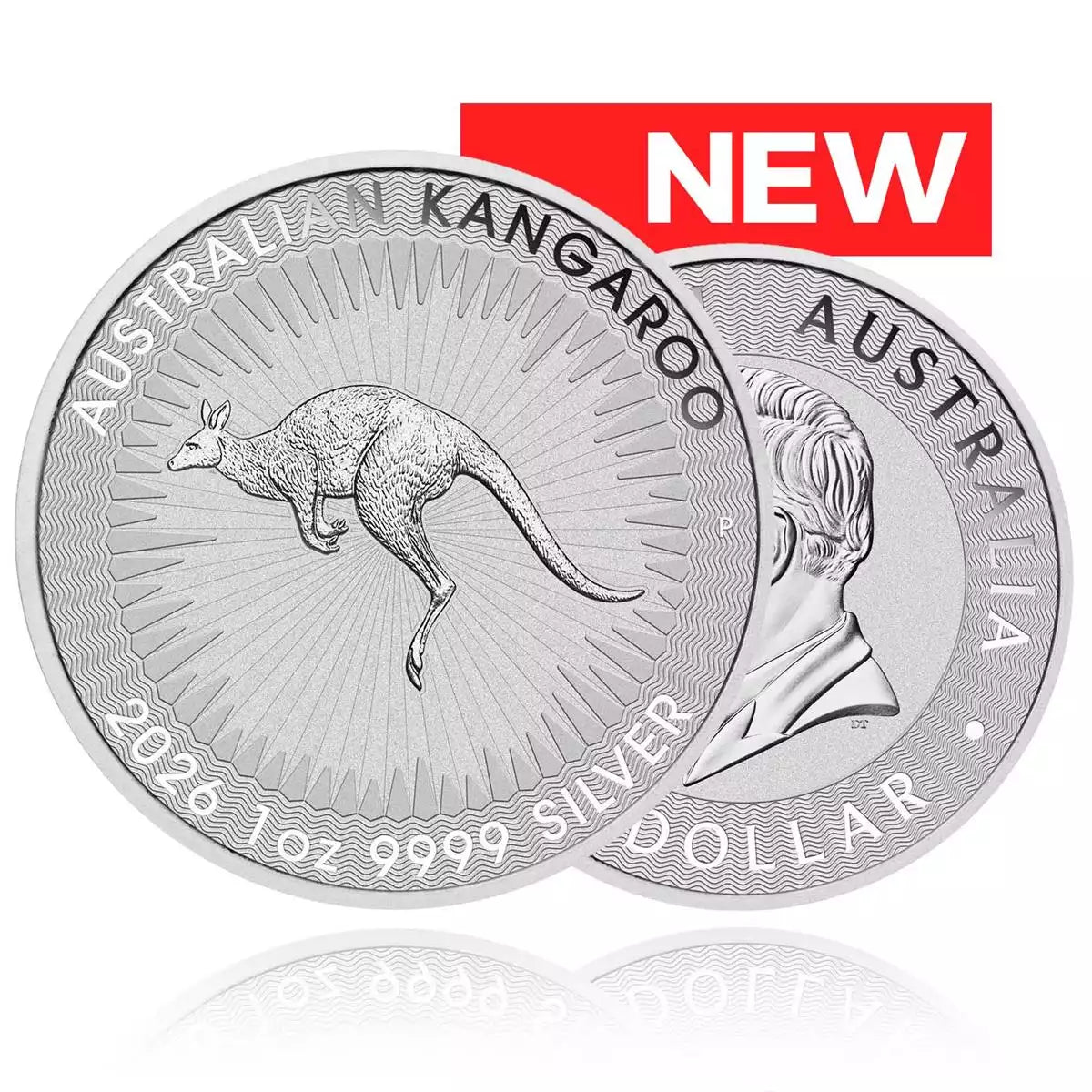 1oz Silver Coin 2026 Kangaroo - Perth Mint