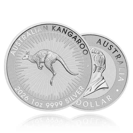 1oz Silver Coin 2026 Kangaroo - Perth Mint