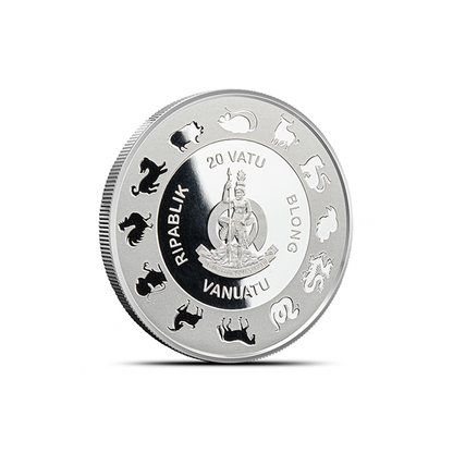 1oz Proof Silver Lunar Year of the Dragon Pearl Coin