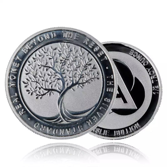 1/2oz Ainslie Minted Silver Round