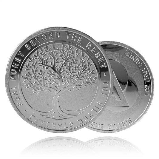 1oz Ainslie Minted Silver Round