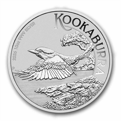 Australian Kookaburra 10 oz Silver Coins - ID 5011
