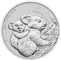 Australian Koala Silver Coins - ID 2957