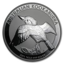Australian Kookaburra 1 kg Silver Coins - ID 71