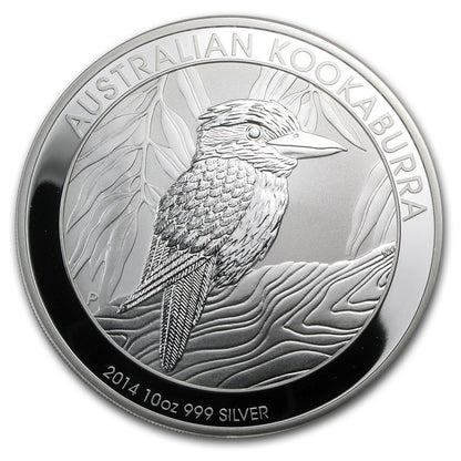 Australian Kookaburra 10 oz Silver Coins - ID 227
