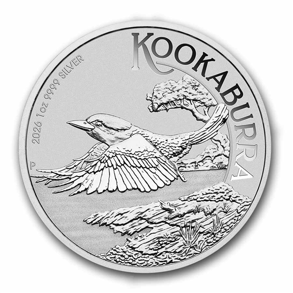 Kookaburra 1 oz Silver Coins - ID 4825