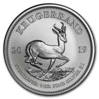 South African Krugerrand 1 oz Silver Coins - ID 2425