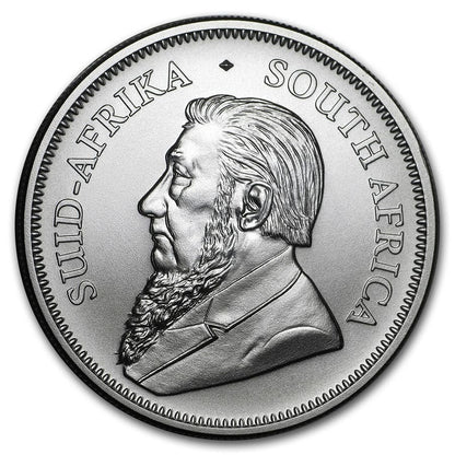 South African Krugerrand 1 oz Silver Coins - ID 2425