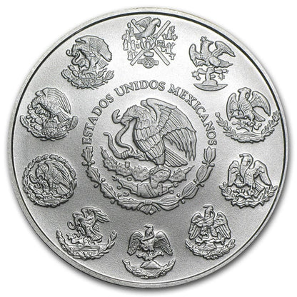 Mexican Libertad (Encapsulated) 1 oz Silver Coins - ID 2501