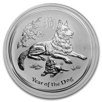 Perth Mint Lunar Series 2 oz Silver Coins - ID 827