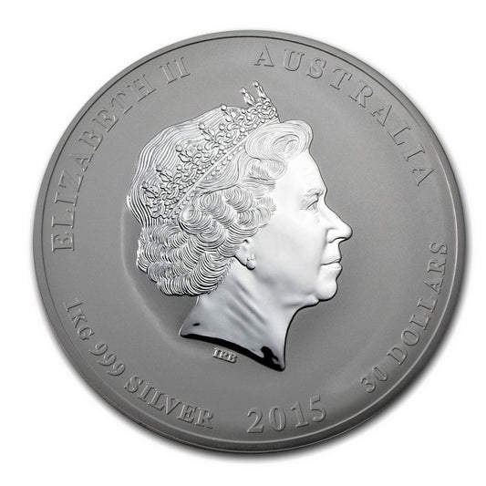 Perth Mint Lunar Series 1 kg Silver Coins - ID 332
