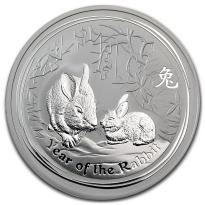 Perth Mint Lunar Series 2 oz Silver Coins - ID 68