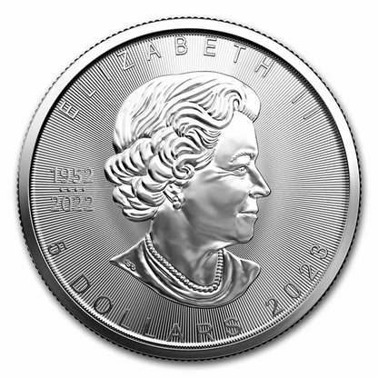 Canadian Maple Leaf Silver Coins - ID 2943