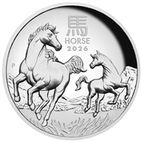 High Relief Lunar Horse - ID 4768