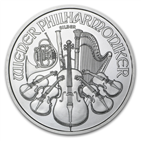 Austrian Philharmonics 1 oz Silver Coins - ID 4306