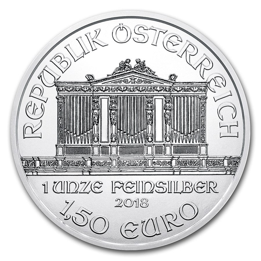 Vienna Philharmonics 1 oz Silver Coins - ID 965