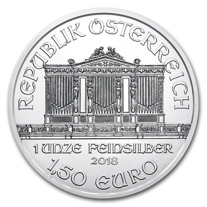 Vienna Philharmonics 1 oz Silver Coins - ID 965