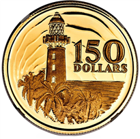 GMS 1969 Singapore 150th Anniversary Commemorative Gold Coins - ID 4293