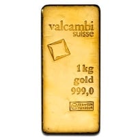 Valcambi Suisse Cast Gold Bars - ID 511