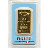 Valcambi Suisse Minted (Blue Assay) Gold Bars - ID 4550
