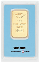 Valcambi Suisse Minted (Blue Assay) Gold Bars - ID 4511