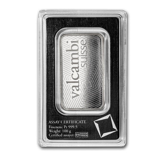 Valcambi Suisse Minted Platinum - ID 2202