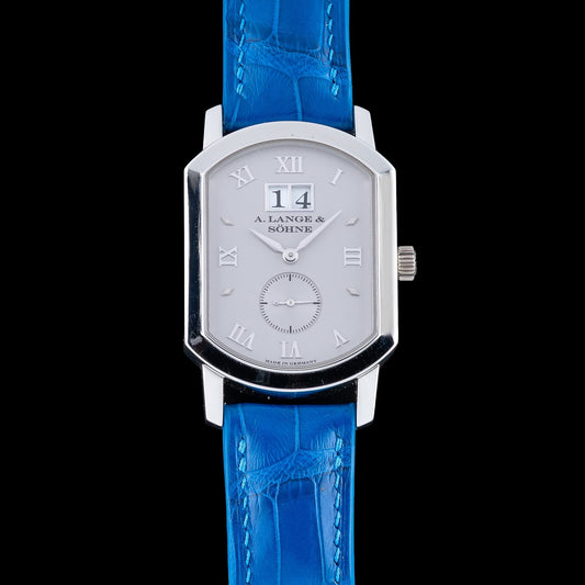 A. Lange & Söhne Grand Arkade Big Date Platinum 106.025 38mm Silver Dial