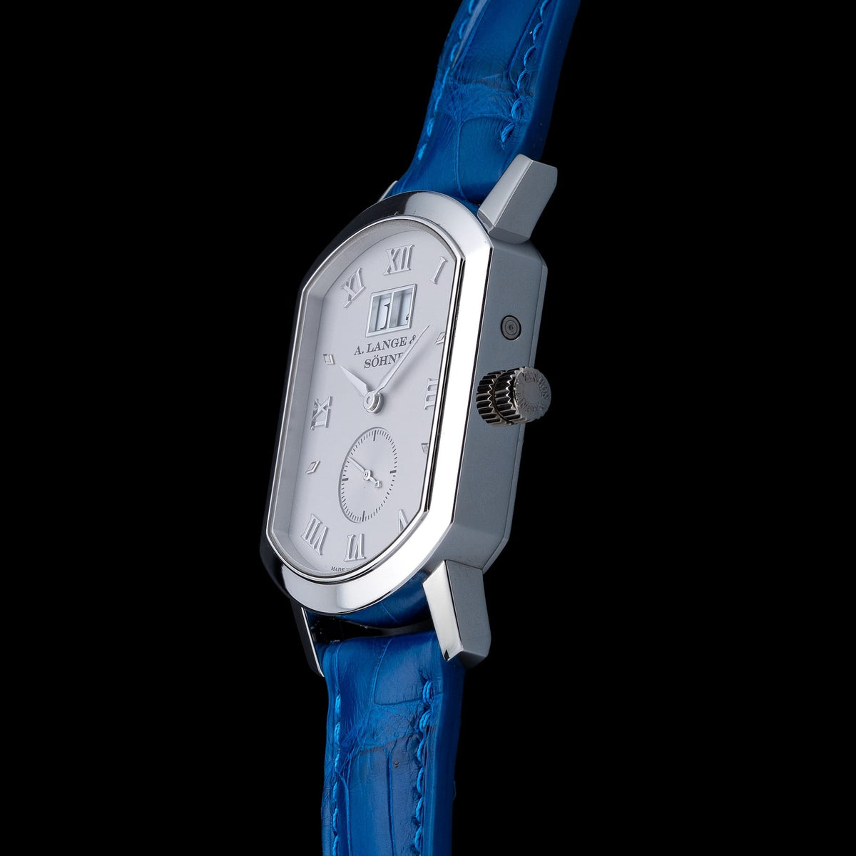 A. Lange & Söhne Grand Arkade Big Date Platinum 106.025 38mm Silver Dial