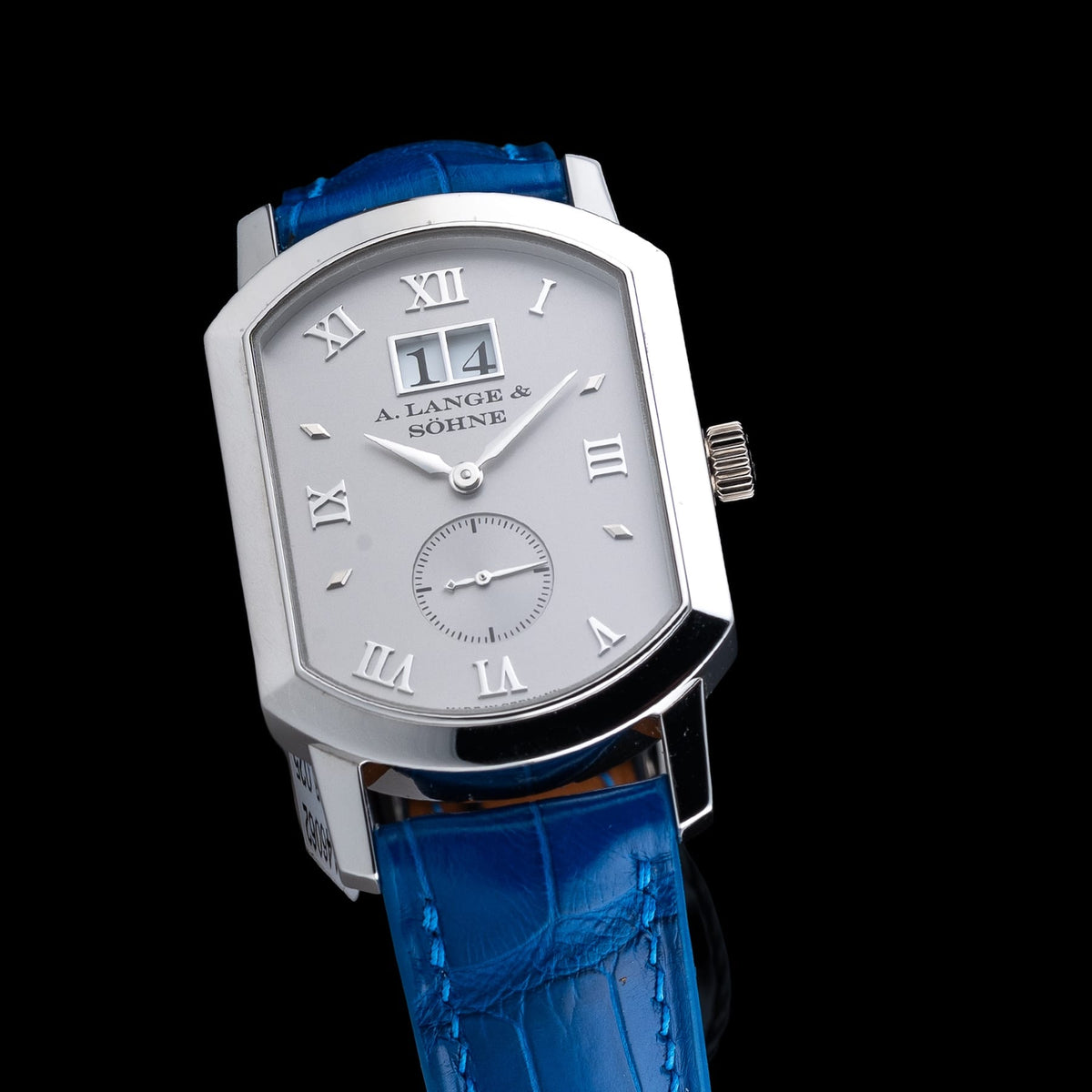A. Lange & Söhne Grand Arkade Big Date Platinum 106.025 38mm Silver Dial