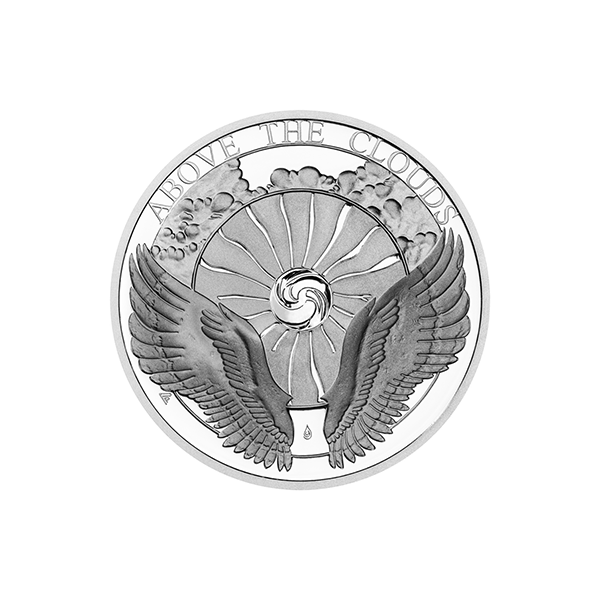 Silver 1oz Aviation Coin – Above the Clouds Reverse Proof