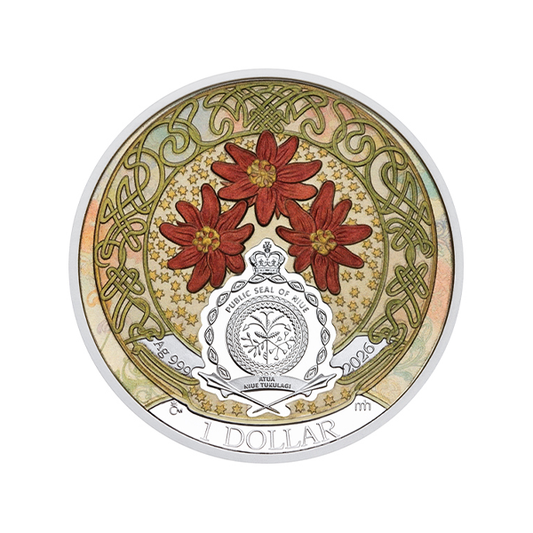 16g Alphonse Mucha – Cosmopolitan Proof Silver Coin
