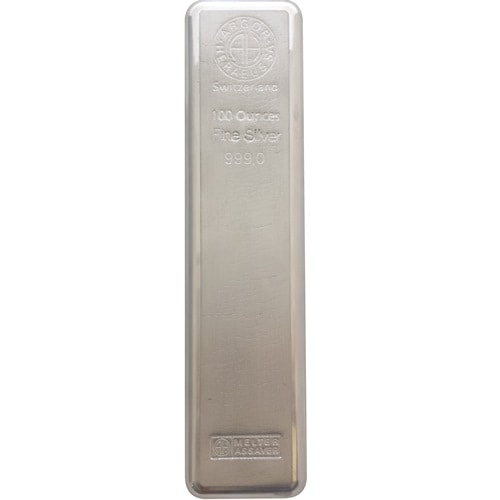 Argor-Heraeus Cast Silver Bars - ID 442