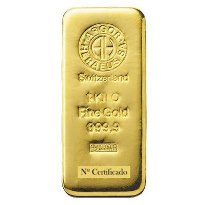 Argor-Heraeus Cast Gold Bars - ID 218