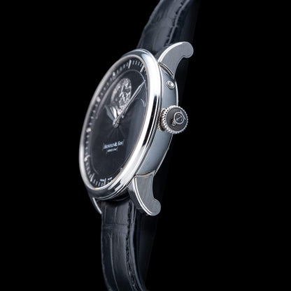 Arnold & Son HM Perpetual Moon Stainless Steel 1GLAS.B01A.C122S