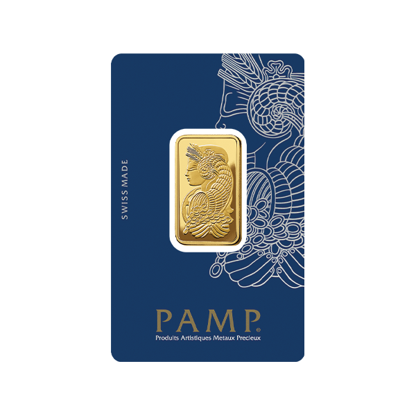 20g PAMP Lady Fortuna Gold Minted Bar