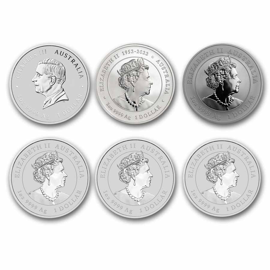 Australia 1 oz Silver Lunar Series III (Random Year)