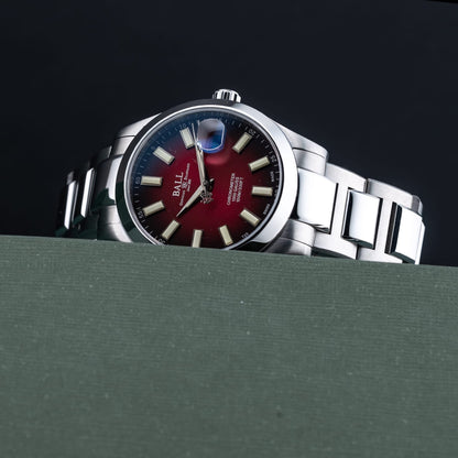 Ball NM9026C-S6CJ-RD Engineer III Marvelight Chronometer Burgundy Red 40mm