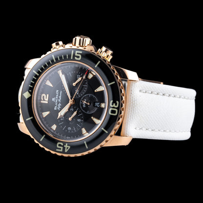 Blancpain Fifty Fathoms Chronographe Flyback Red Gold 5085F 3630 52A
