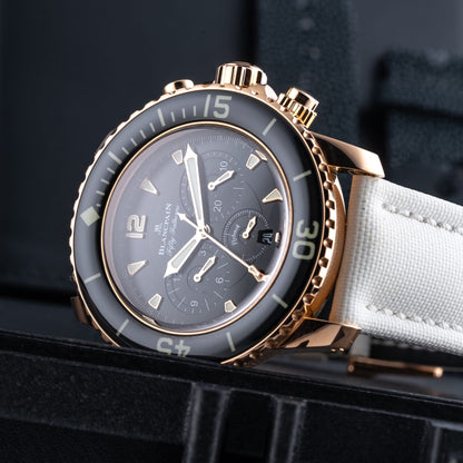 Blancpain Fifty Fathoms Chronographe Flyback Red Gold 5085F 3630 52A