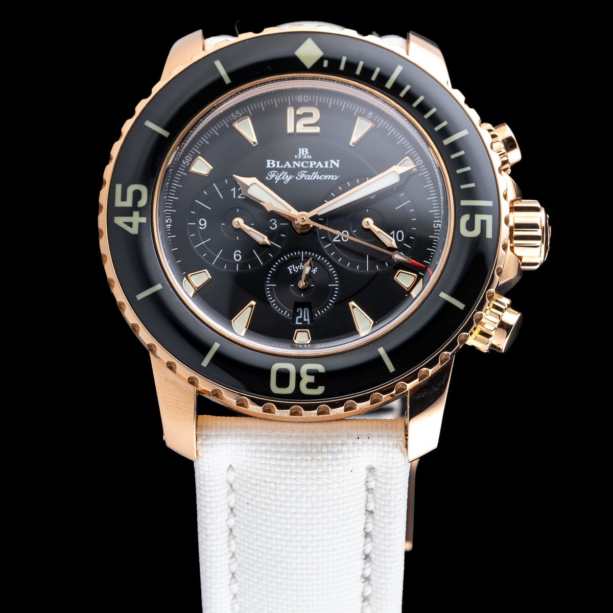 Blancpain Fifty Fathoms Chronographe Flyback Red Gold 5085F 3630 52A