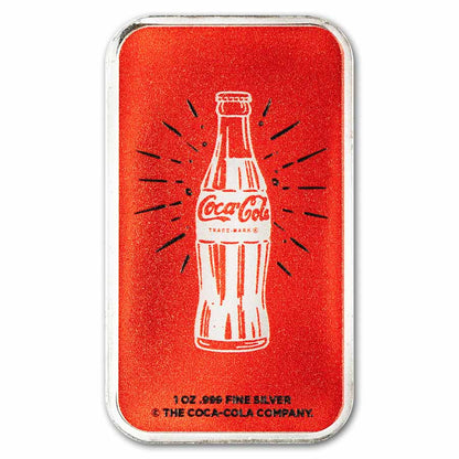 Coca-Cola® 1 oz Silver Route 66 Colorized Bar (in TEP)