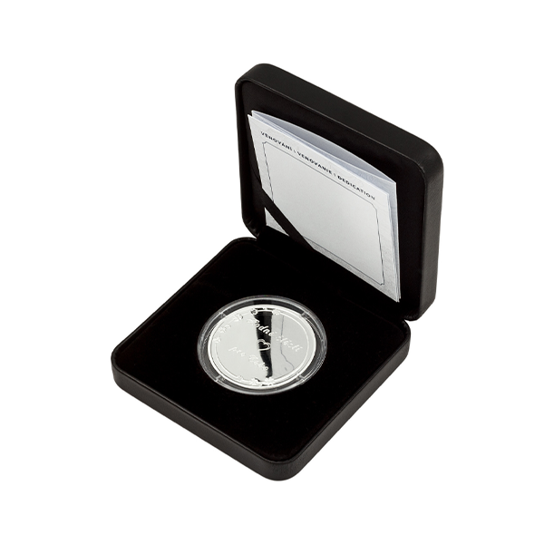 1oz Silver Four-leaf Clover Medal