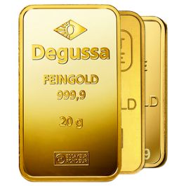 20g Gold Bar, various LBMA manufacturers