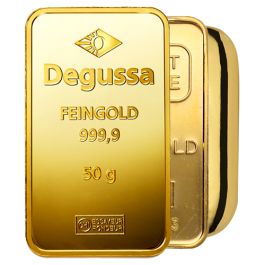 50g Gold Bar, various LBMA manufacturers