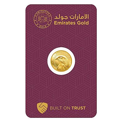 Emirates 2.5 Gram Falcon Gold Coin